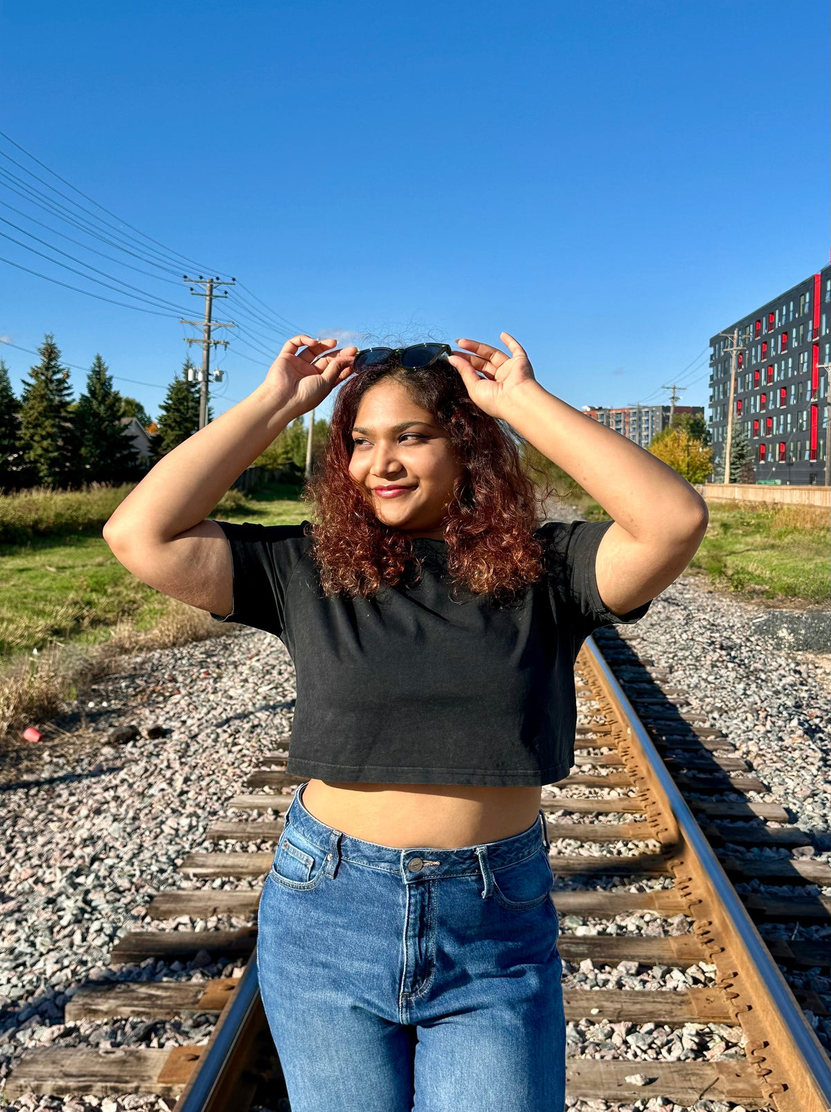 Simple Is The Best Cropped Tee